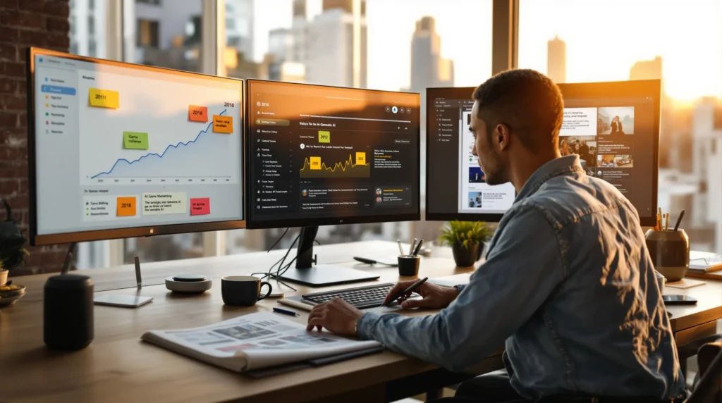 marketer reviews ai timeline with voice assistants generative tools and smart devices